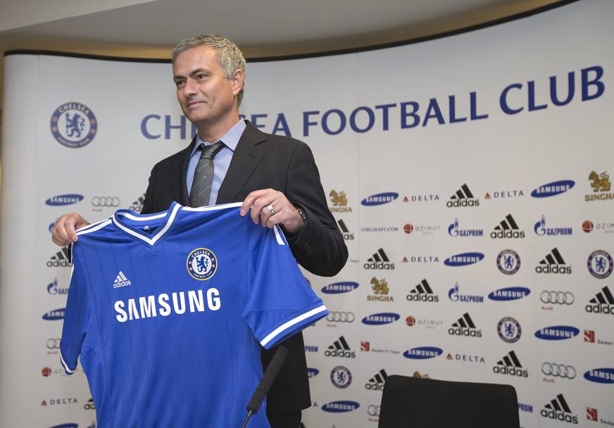Nel giugno 2013 Mourinho torna al Chelsea. Ap